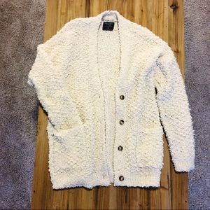 Comfy, cozy, fuzzy oversized cardigan sweater